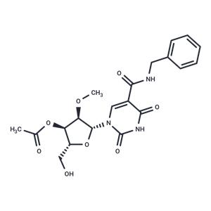 5-Benzylaminocarbonyl-3'-O-acetyl-2'-O-methyluridine