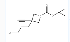 tert-butyl3-(3-chloropropyl)-3-cyanoazetidine-1-carboxylate