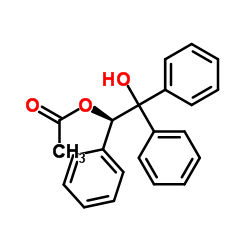(1R)-2-Hydroxy-1,2,2-triphenylethyl acetate