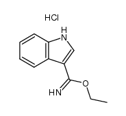 indole-3-carboxylic acid ethyl imido ester hydrochloride
