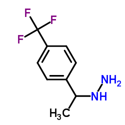 {1-[4-(Trifluoromethyl)phenyl]ethyl}hydrazine
