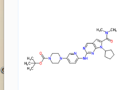 1-Piperazinecarboxylic acid, 4-[6-[[7-cyclopentyl-6-[(diMethylaMino)carbonyl]-7H-pyrrolo[2,3-d]pyriMidin-2-yl]aMino]-3-pyridinyl]-, 1,1-diMethylethyl ester