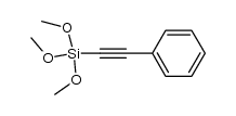 trimethoxy(phenylethynyl)silane