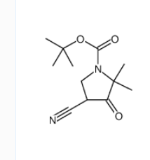 tert-Butyl 4-cyano-2,2-dimethyl-3-oxopyrrolidine-1-carboxylate