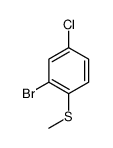 2-bromo-4-chloro-1-methylsulfanylbenzene
