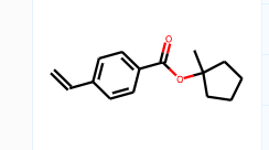 1-Methylcyclopentyl 4-Vinylbenzoate