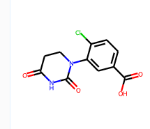 4-Chloro-3-(2,4-dioxotetrahydropyrimidin-1(2H)-yl)benzoic acid