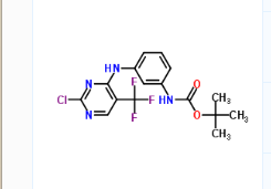 tert-Butyl (3-((2-chloro-5-(trifluoromethyl)pyrimidin-4-yl)amino)phenyl)carbamate