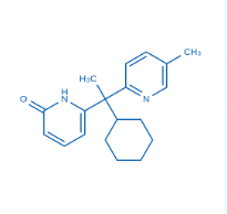 6-(1-Cyclohexyl-1-(5-methylpyridin-2-yl)ethyl)pyridin-2(1H)-one