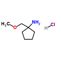 1-(methoxymethyl)cyclopentan-1-amine,hydrochloride