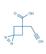 5-(Prop-2-yn-1-yl)-1,2-diazaspiro[2.3]hex-1-ene-5-carboxylic acid