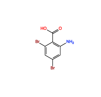 2-amino-4,6-dibromobenzoic acid