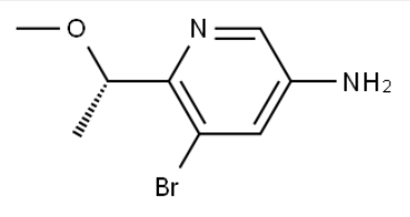 (S)-5-bromo-6-(1-methoxyethyl)pyridin-3-amine