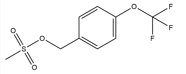 Benzenemethanol, 4-(trifluoromethoxy)-, 1-methanesulfonate