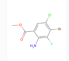 methyl 2-amino-4-bromo-5-chloro-3-fluorobenzoate