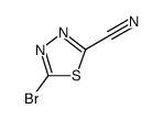 1,3,4-Thiadiazole-2-carbonitrile, 5-bromo-