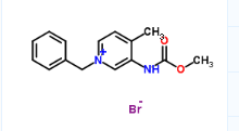 Pyridinium, 3-[(methoxycarbonyl)amino]-4-methyl-1-(phenylmethyl)-, bromide