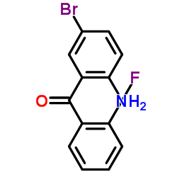 2-Amino-2'-fluoro-5-bromobenzophenone