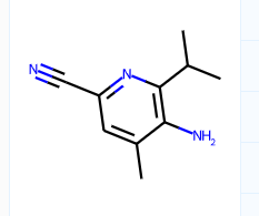 5-Amino-6-isopropyl-4-methylpicolinonitrile