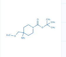 tert-Butyl 4-amino-4-(methoxymethyl)piperidine-1-carboxylate