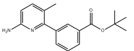 3-(6-Amino-3-methyl-pyridin-2-yl)-benzoicacidtert-butylester