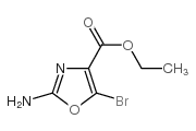 2-Amino-5-bromo-4-oxazolecarboxylic acid ethyl ester
