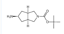 Meso-(3aR,5r,6aS)-tert-butyl 5-aminohexahydrocyclopenta[c]pyrrole-2(1H)-carboxylate