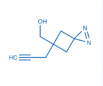 (5-(Prop-2-yn-1-yl)-1,2-diazaspiro[2.3]hex-1-en-5-yl)methanol