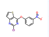 Thieno[3,2-d]pyrimidine, 2-chloro-4-(3-nitrophenoxy)-