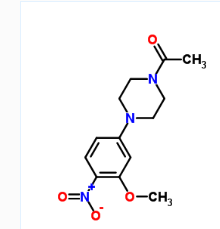 1-(4-(3-Methoxy-4-nitrophenyl)piperazin-1-yl)ethanone