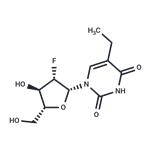 2'-Deoxy-2'-fluoro-5-ethyl-arabinouridine