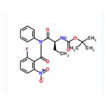 [(1S)-1-[[(2-Fluoro-6-nitrobenzoyl)phenylamino]carbonyl]propyl]carbamic acid 1,1-dimethylethyl ester