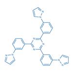 2,4,6-Tris(3-(1H-pyrazol-1-yl)phenyl)-1,3,5-triazine