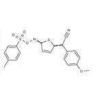 p-methoxyphenylacetonitrile,a-[5-[[(p-toluenesulfonyl)oxyJimino] -2(5H)-thienylidene