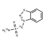 Zonisamide-13C2,15N