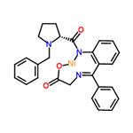 (R)-2-[O-[(N-Benzylprolyl)amino]phenyl]benzylideneamino-acetato