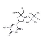 3'-O-t-Bulyldimethylsilyl-4'-C-hydroxymethylthymidine