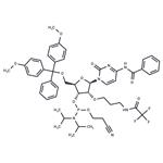 N4-Benzoyl-5'-O-DMTr-2'-O-(N3-trifluoroacetyl) aminopropyl cytidine 3'-CED phosphoramidite