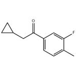 2-Cyclopropyl-1-(3-fluoro-4-methylphenyl)ethanone