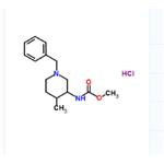 Methyl (1-benzyl-4-methyl-3-piperidinyl)carbamate hydrochloride (1:1)