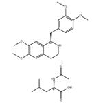 R-Tetrahydropapaverine N-acetyl-L-leucinate
