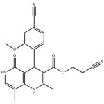 2-cyanoethyl 4-(4-cyano-2-methoxyphenyl)-2,8-dimethyl-5-oxo-1,4,5,6-tetrahydro-1,6-naphthyridine-3-carboxylate