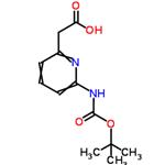 {6-[(tert-Butoxycarbonyl)amino]-2-pyridinyl}acetic acid