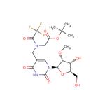 5-N-(t-Butyloxycarbonylmethyl)-N-trifluoro acetyl-aminomethyl-2'-O-methyluridine