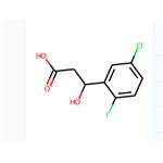 (S)-3-(5-chloro-2-fluorophenyl)-3-hydroxypropanoic acid