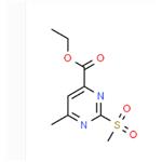 Ethyl 6-methyl-2-(methylsulfonyl)-4-pyrimidinecarboxylate