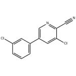 3-Chloro-5-(3-chlorophenyl)picolinonitrile