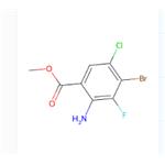 methyl 2-amino-4-bromo-5-chloro-3-fluorobenzoate