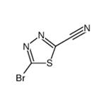 1,3,4-Thiadiazole-2-carbonitrile, 5-bromo-