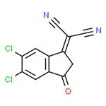 2-(5,6-Dichloro-3-oxo-2,3-dihydro-1H-inden-1-ylidene)malononitrile